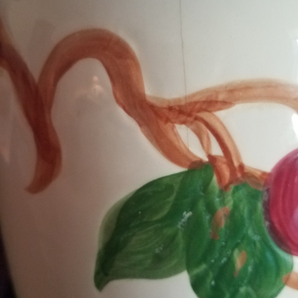 Apple fransician cookie jar in wonderful condition - Picture 7 of 7